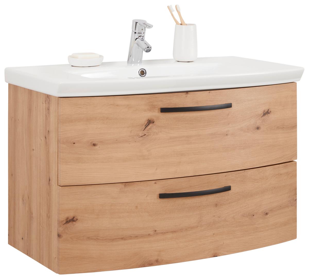 Zahnputzbecher Naime in Weiss - Weiss, Modern, Kunststoff (8/11/7,1cm) - Premium Living