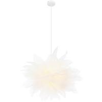 LAMPA WISZĄCA LAZARO - biały, Modern, tworzywo sztuczne/metal (45/120cm) - Modern Living