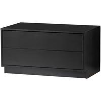 Lowboard Finca Schwarz - Schwarz, Design, Holz (75/40/40cm) - Livetastic