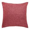 Kissenhülle Leinenoptik in Bordeaux ca. 50x50cm - Bordeaux, Textil (50/50cm) - Modern Living