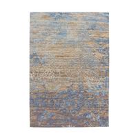FLACHWEBETEPPICH BLAZE 625 BLAU / BEIGE - Blau/Beige, Konventionell, Textil (115/170cm) - Kayoom