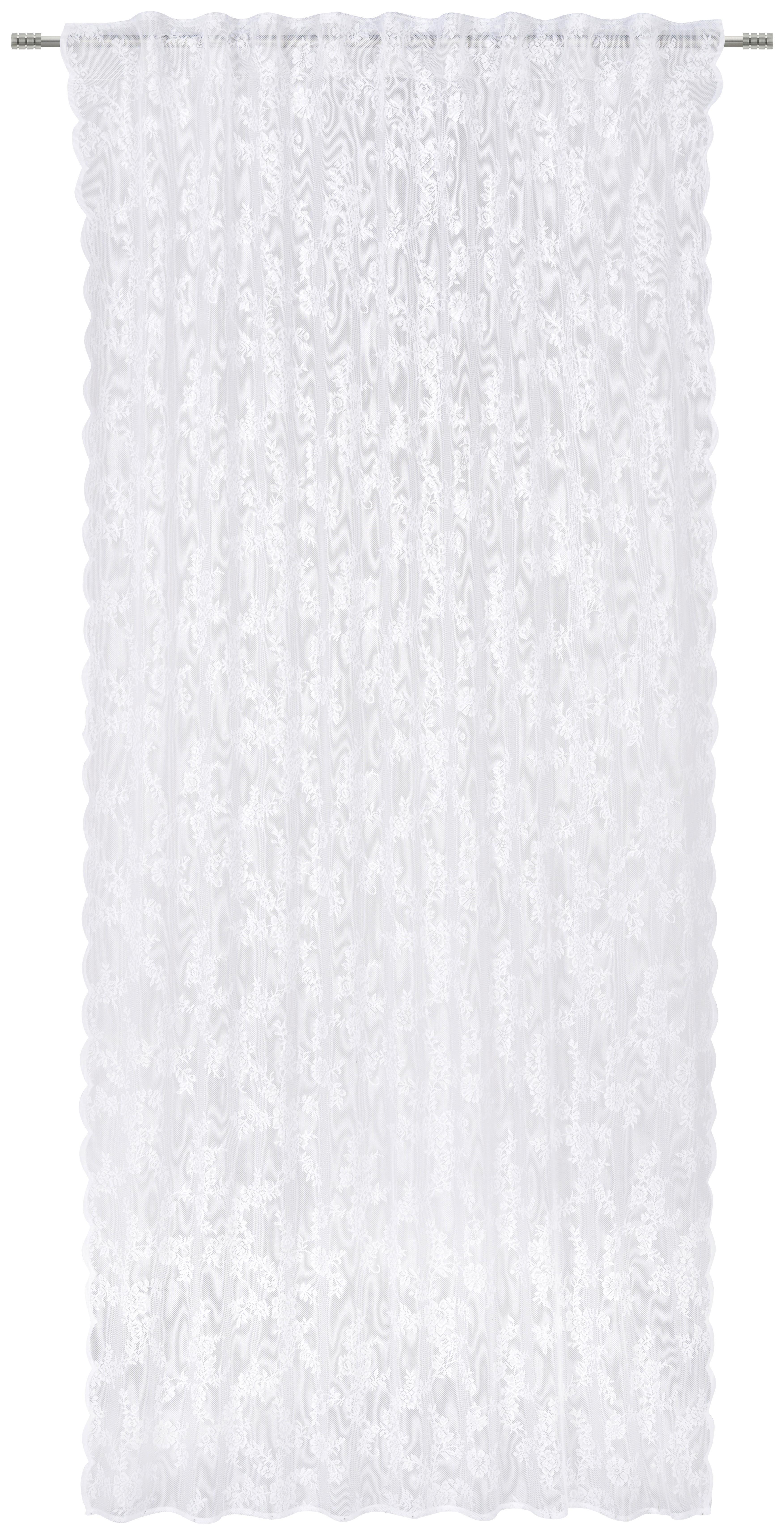 ZASŁONA GOTOWA TAYA - biały, Lifestyle, tkanina (140/245cm) - Esposa