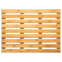 Covoraș antiderapant Bamboo - maro, Basics, lemn (68/50/2cm)