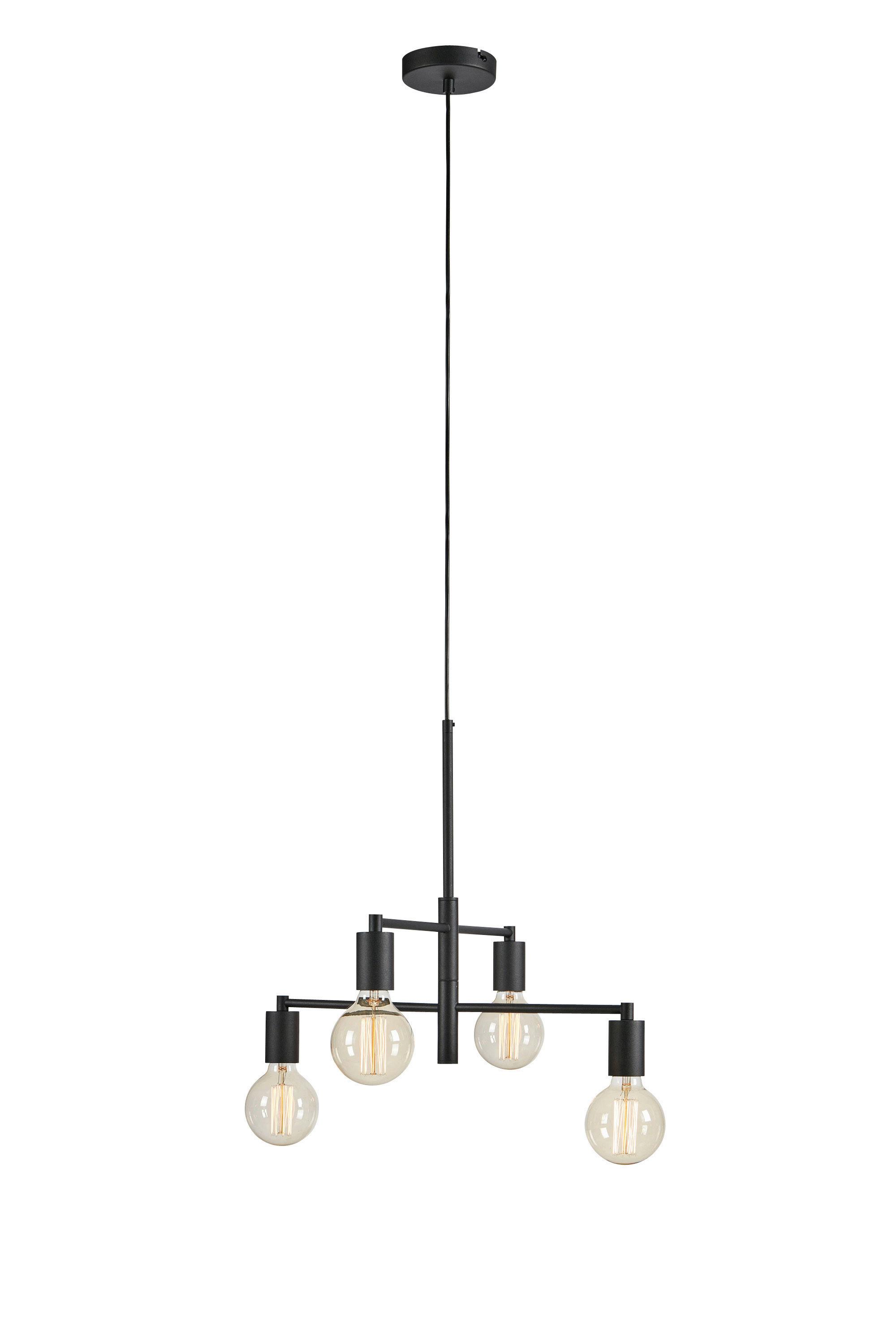 Hängeleuchte Cielo max. 40 Watt - Schwarz, Basics, Metall (50/50/43cm) - Markslöjd