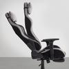 GAMINGSTOL RACER II -EXKLUSIV- - grå/svart, Modern, metall/textil (63/114/62cm) - Mömax