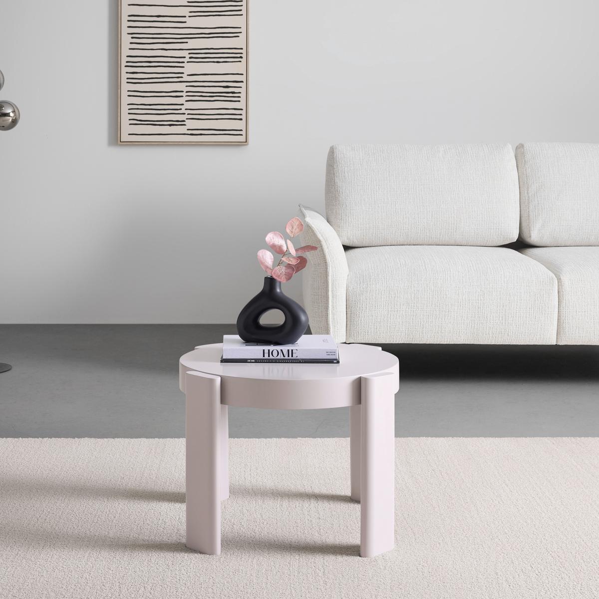 Couchtisch Ingvar Sandfarben - Sandfarben/Grau, MODERN, Holzwerkstoff (56/56/39cm) - Mömax