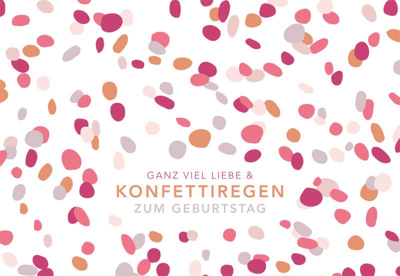 Klappkarte Kupfergold Multicolor - Basics, Papier (18/13cm)