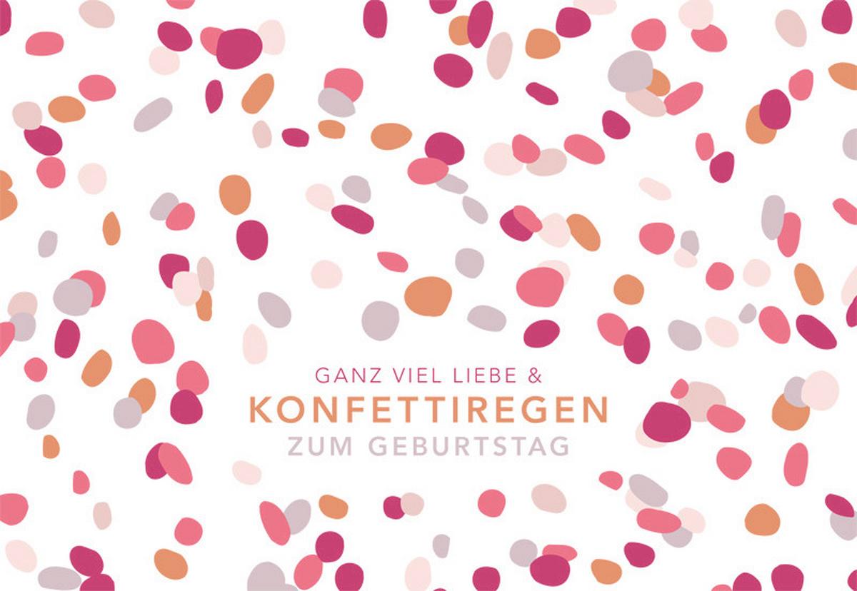 Klappkarte Kupfergold Multicolor - Basics, Papier (18/13cm)