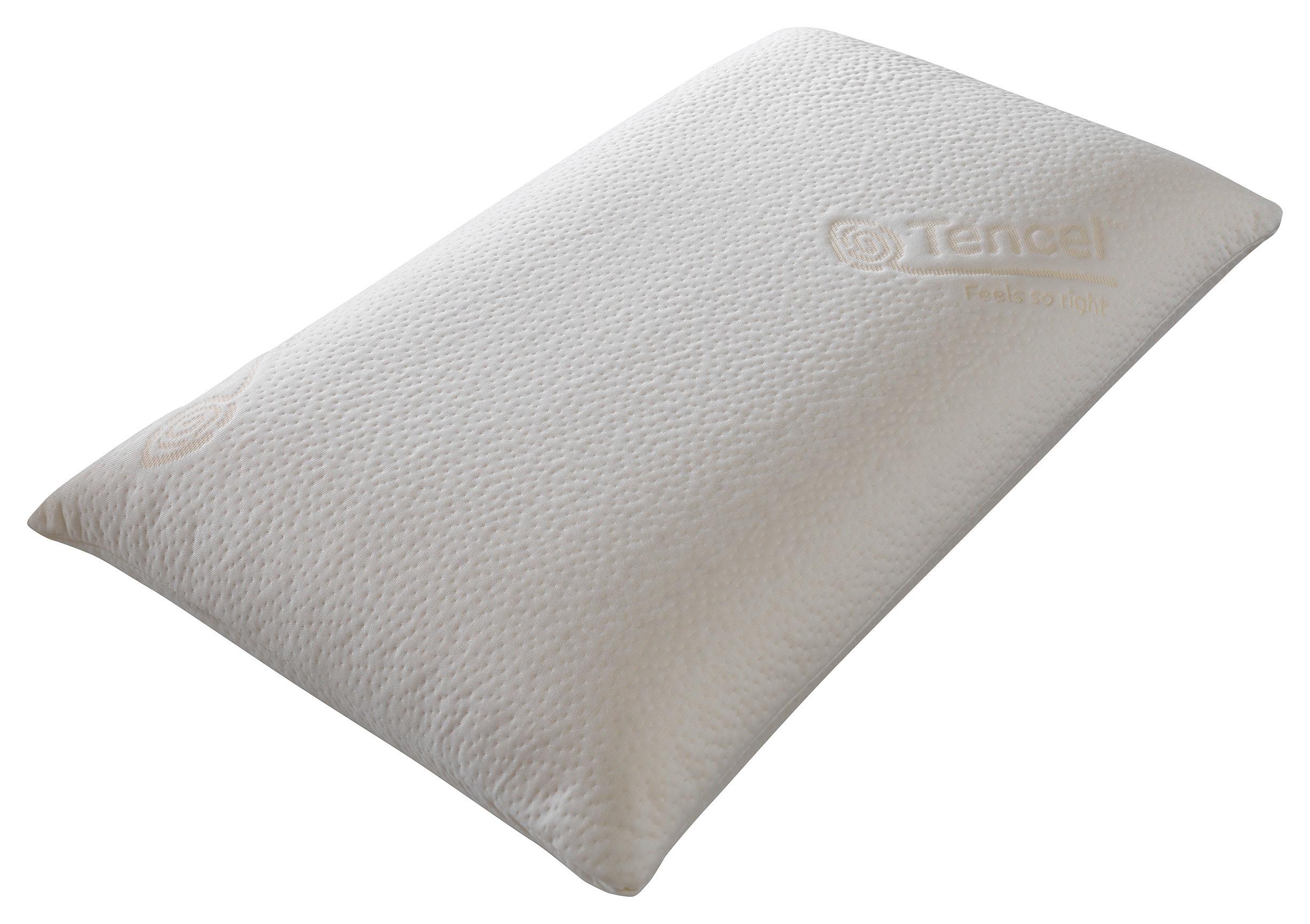 PODUSZKA POD KARK OPTIFLOW PILLOW -EXKLUSIV- - biały, Basics, tkanina (72/42cm) - Dieter Knoll