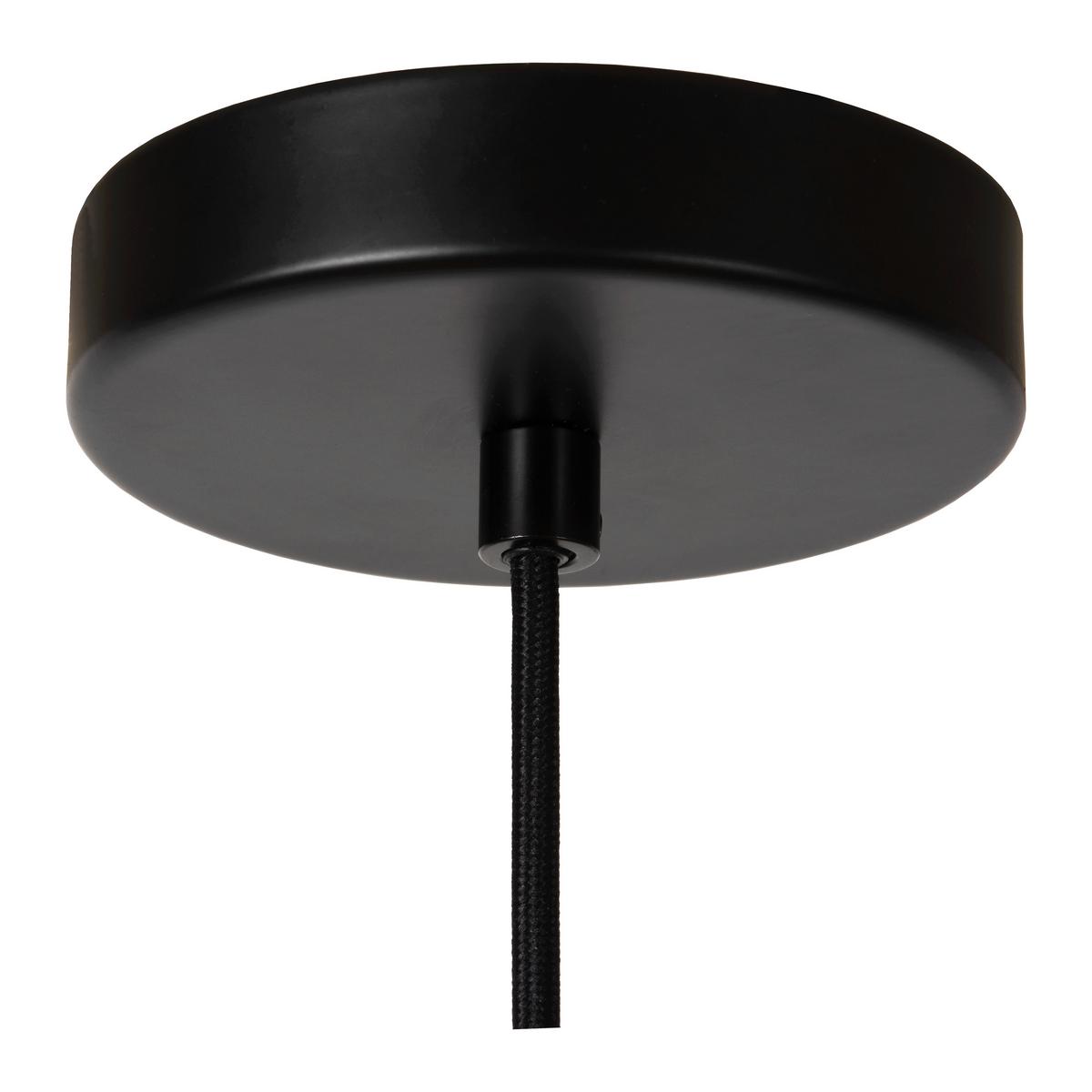 LAMPA WISZĄCA 45405/01/30 ELOISE - czarny, Design, szkło (21/21/150cm) - Lucide