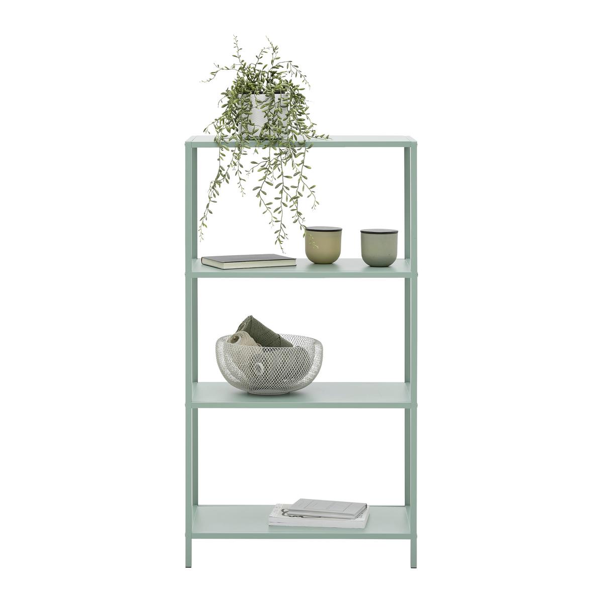 Regal Havanna Grün - Grün, MODERN, Holzwerkstoff/Metall (60/113/33cm) - Mömax