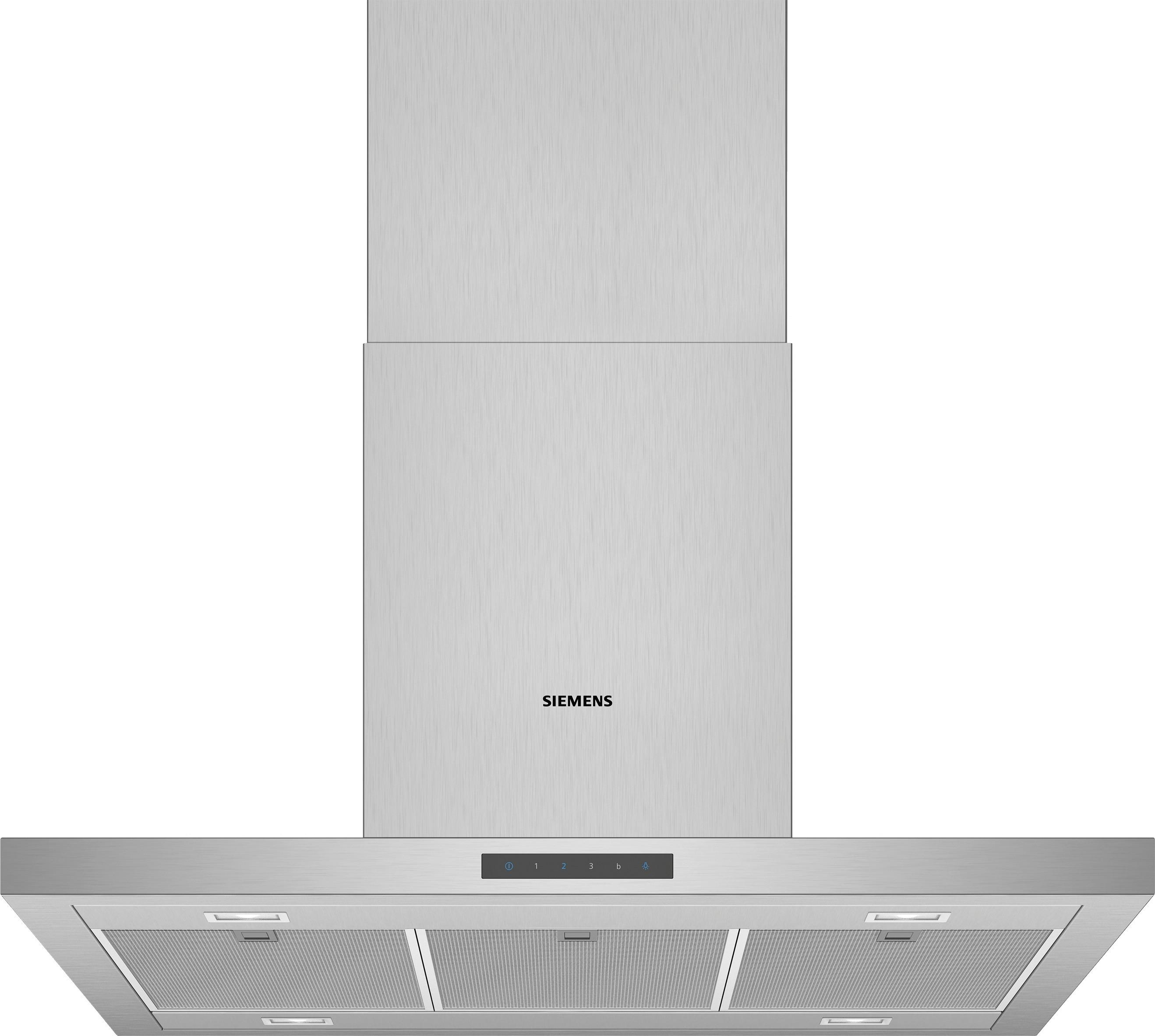 Dunstabzugshaube LF97BBM50 Edelstahl - Edelstahlfarben, LIFESTYLE, Metall (89,8/4,6/60cm) - Siemens