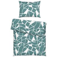 Posteljnina Axel, Bela, Modra, 60/80, 140/200 - modra/bela, Moderno, tekstil (140/200cm) - Mömax