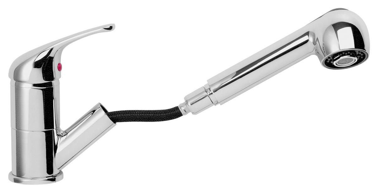 Küchenarmatur Supra in Chromfarben - Chromfarben, Lifestyle, Kunststoff/Metall (5,0/17,0/25,0cm) - Schütte