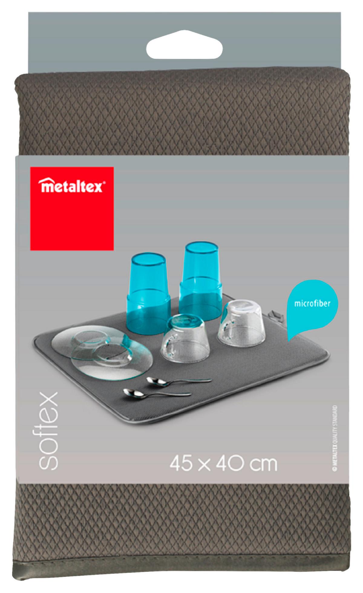 Edényszárító Alátét Mx320480 Softex - szürke, textil (45/40cm) - Metaltex