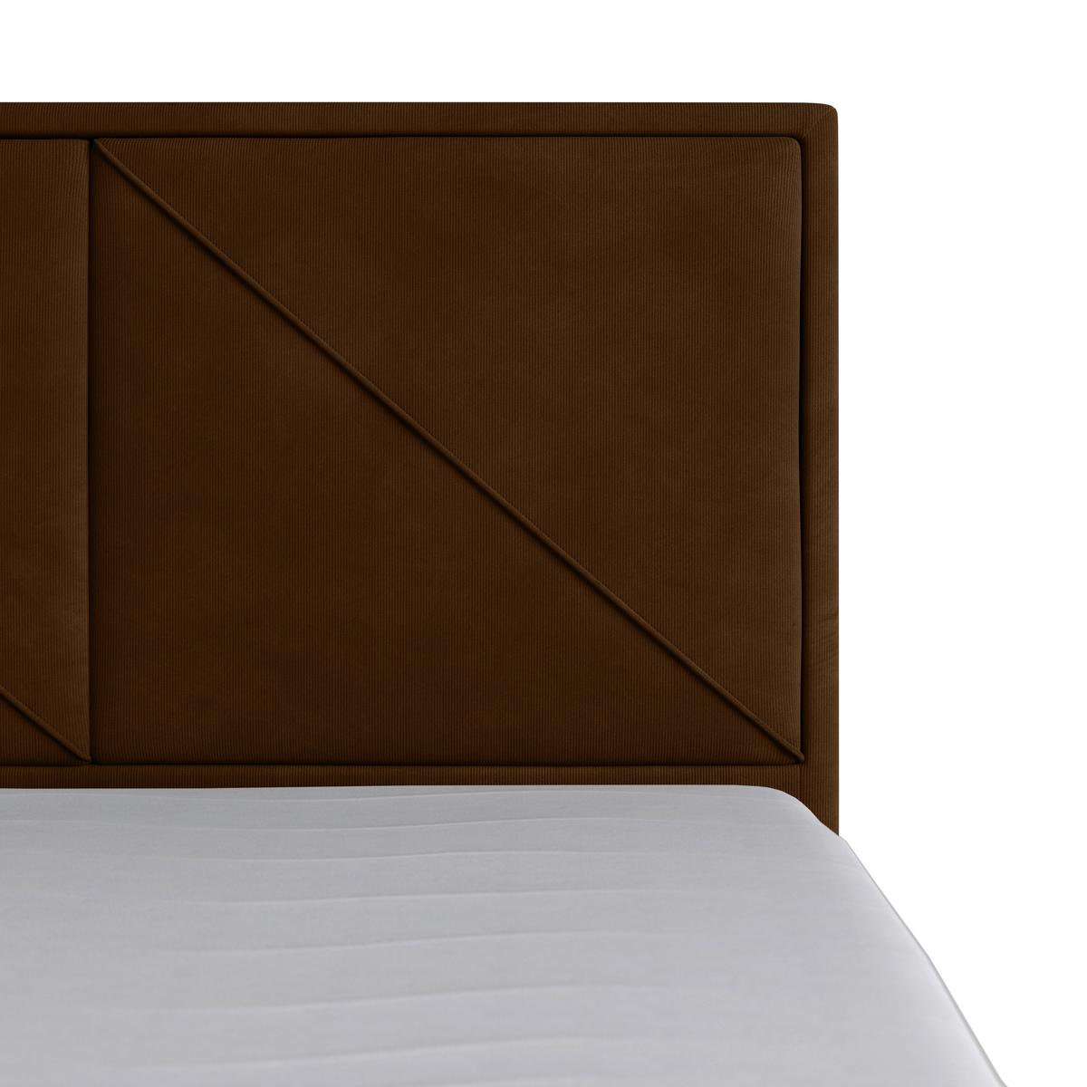 Boxspringbett Bologna ca. 180x200 cm Braun - Schwarz/Braun, MODERN, Karton/Holzwerkstoff (180/200cm) - MID.YOU