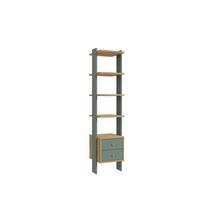 Polica Whenua - boje hrasta/boje kadulje, Konvencionalno, drvni materijal (44/186/42cm) - Mömax