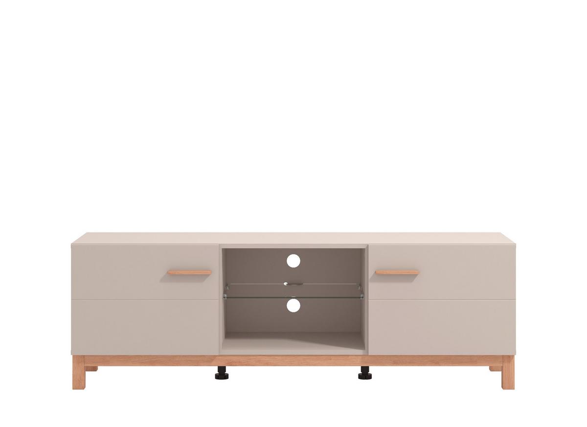 TV-Element Essex Ksm Kaschmir/Eiche Artisan - Kaschmir/Eiche Artisan, MODERN, Holzwerkstoff (154/50/41cm) - P & B