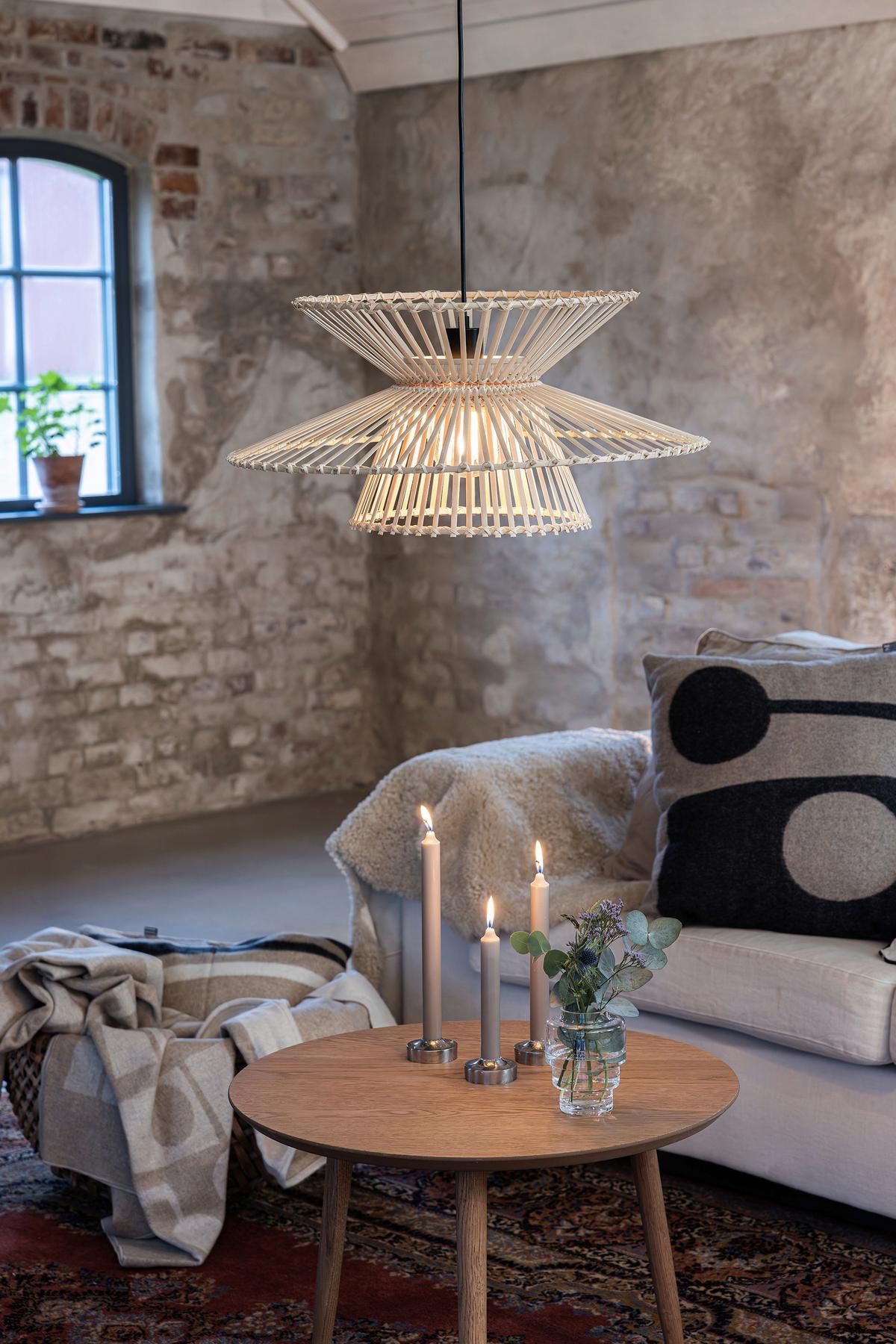 Pendelleuchte Duplici max. 40 Watt - Naturfarben, Basics (57/57/27cm) - Markslöjd
