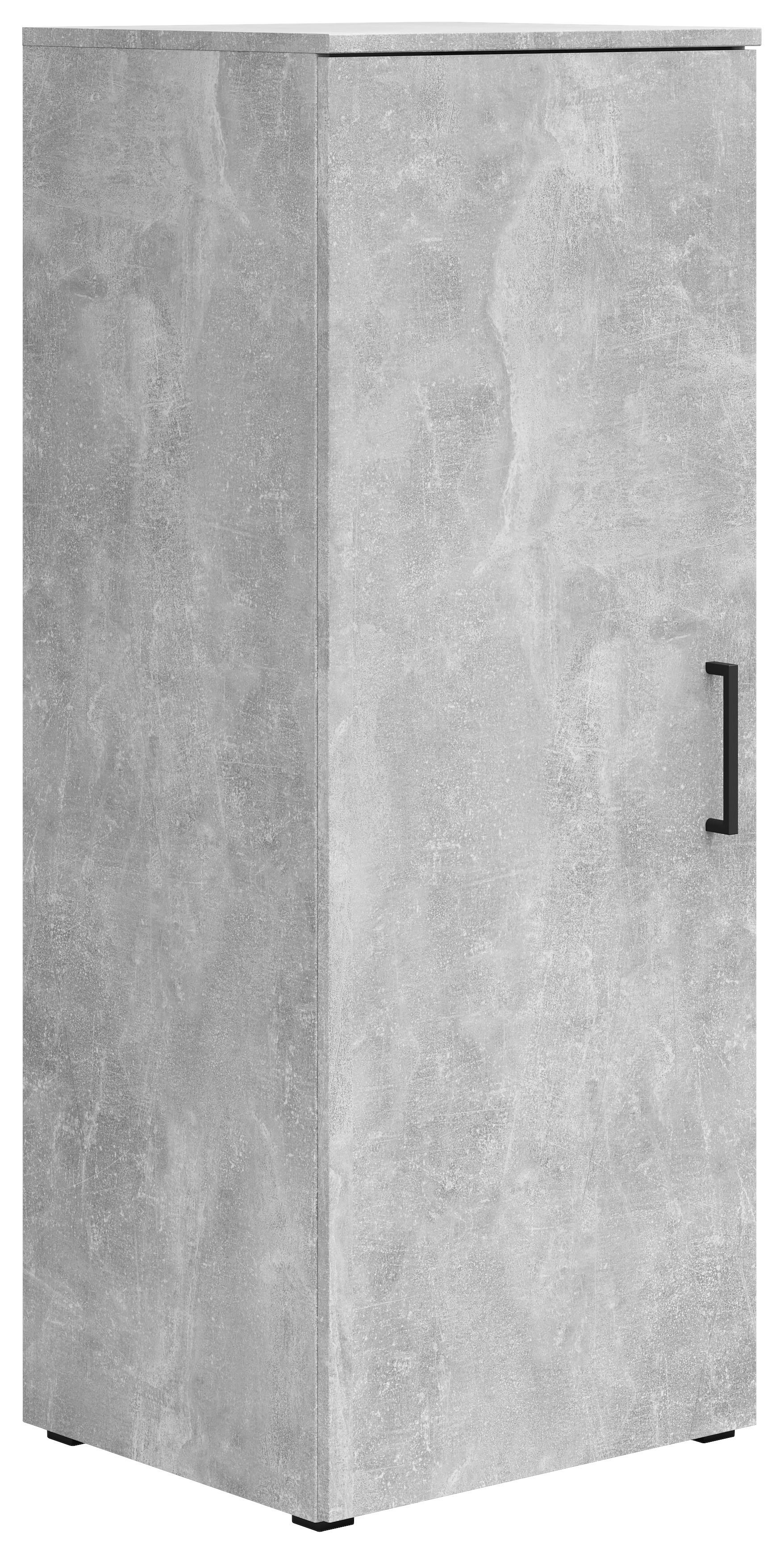 Kommode Multistauraum Grau - Anthrazit/Schwarz, Modern, Holzwerkstoff/Kunststoff (45cm) - Premium Living