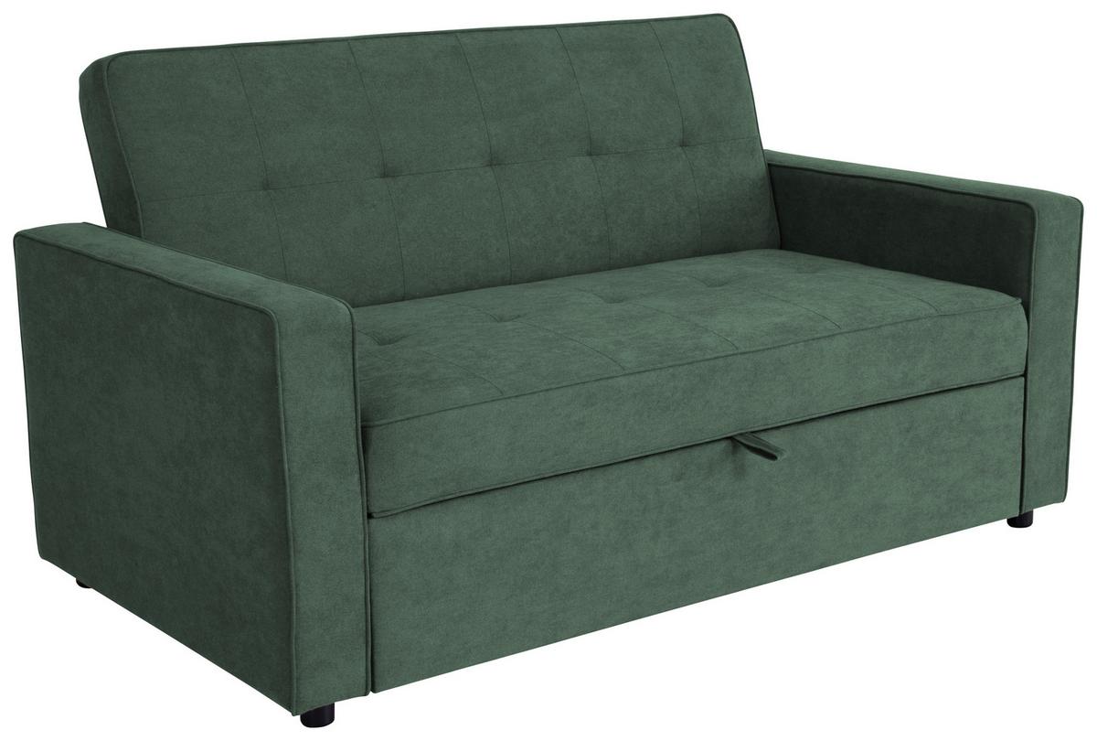 CANAPEA CU 3 LOCURI HAZE - verde închis, Trend (162/90/89cm) - Modern Living