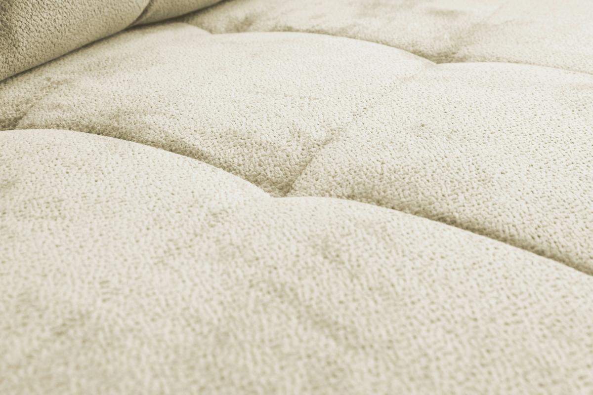 Canapea extensibila PERLA - crem, Konventionell, textil (203/94/96cm)