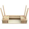 SKRIVBORD SKANDY - naturfärgad, Modern, trämaterial/trä (120/75/48cm) - Premium Living
