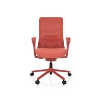 Pisarniški Stol Vervio, Rdeča - rdeča, Moderno, kovina/umetna masa (63/102 - 111/67cm) - MID.YOU