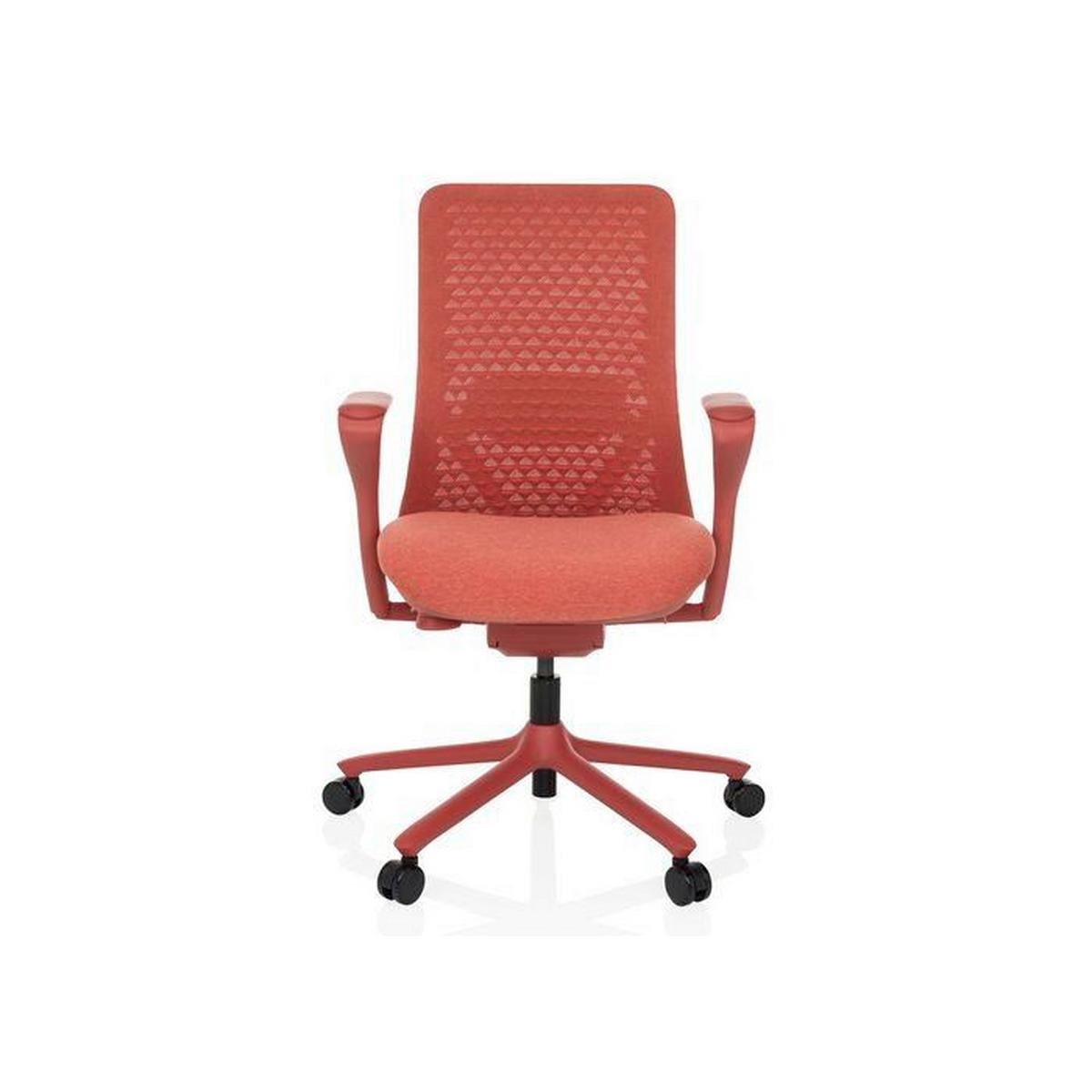 Pisarniški Stol Vervio, Rdeča - rdeča, Moderno, kovina/umetna masa (63/102 - 111/67cm) - MID.YOU