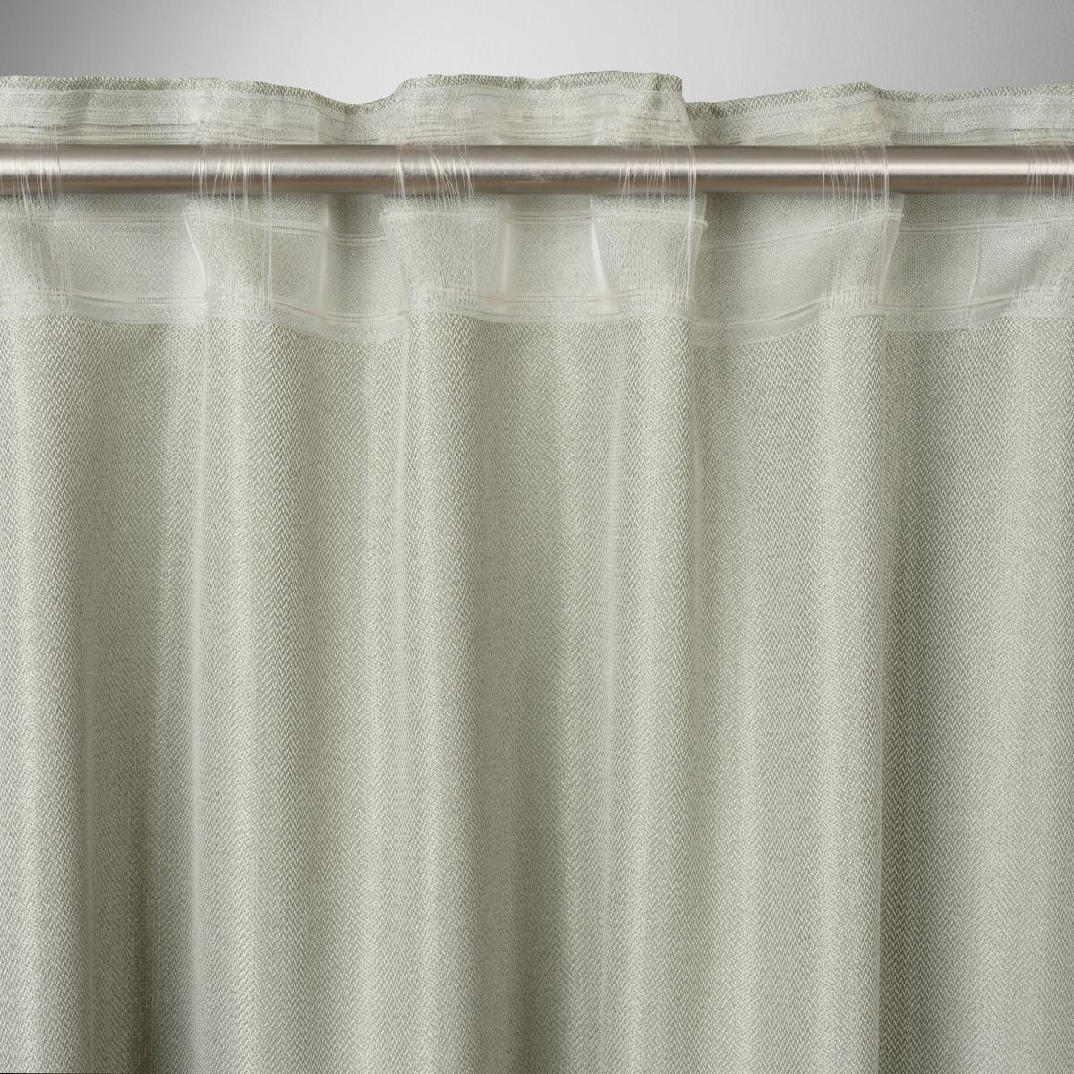 Končana Zavesa Andi 2 Kos - zelena, Konvencionalno, tekstil (140/245cm) - Mömax