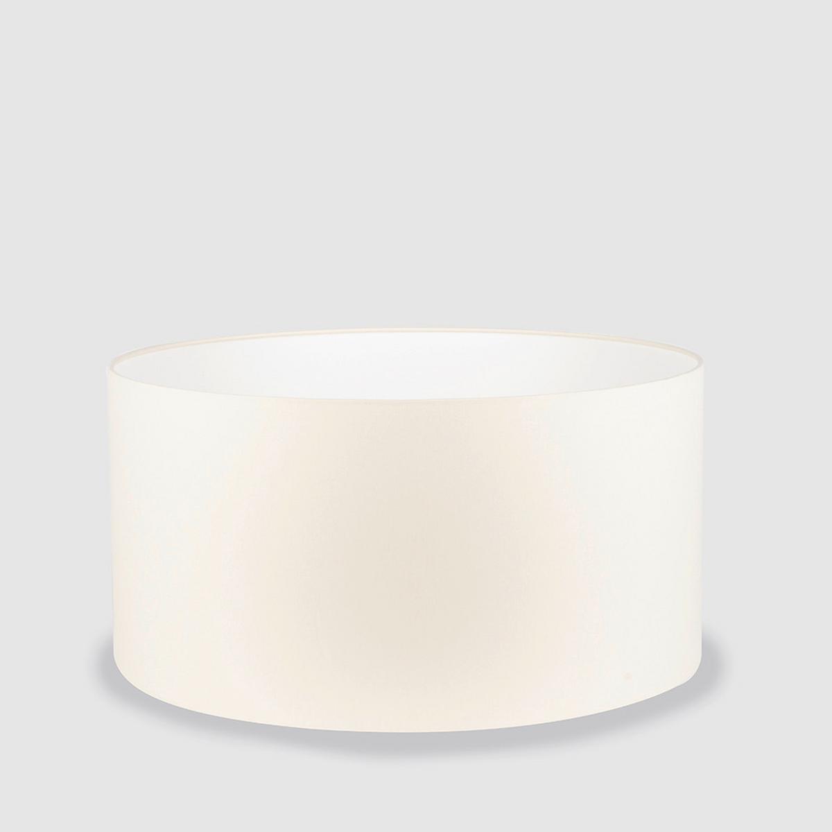Leuchtenschirm Chints Creme - Creme, Basics, Textil/Metall (50/50/25cm)