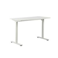 Schreibtisch Jannis Weiss ca. 120x60x75cm - blanc, Modern, métal/matériau de bois (120/60/75cm) - Mömax