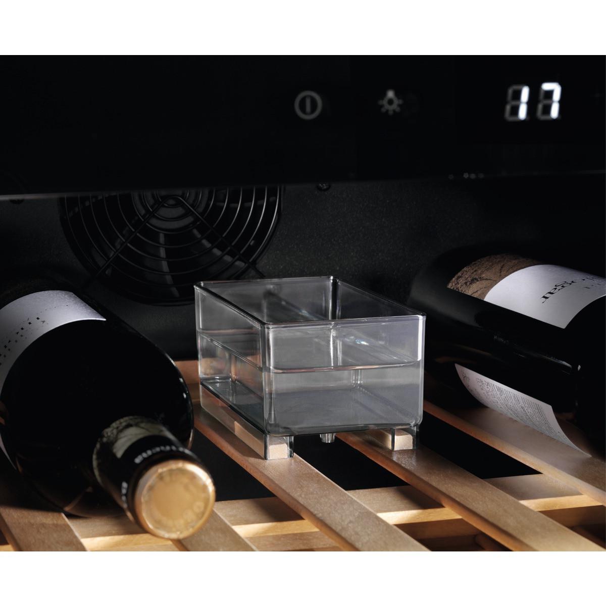 Weinkühlschrank AWS4020B5B Schwarz - Schwarz, Glas/Holz (29,5/82/57,1cm) - AEG