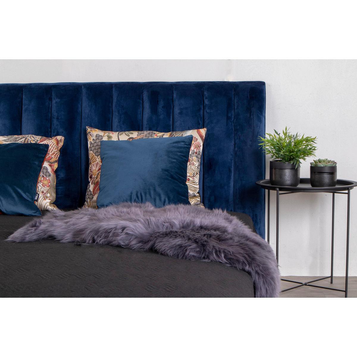 Beistelltisch Bastia Schwarz ca. 47x47x50 cm - Schwarz, Design, Metall (47/47/50cm) - MID.YOU