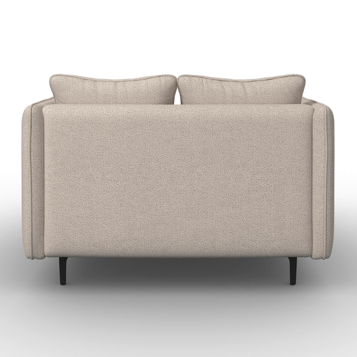 Relax Ágy Sandy - szürkésbézs, Modern, textil/fa (120/74/160cm) - Bessagi Home