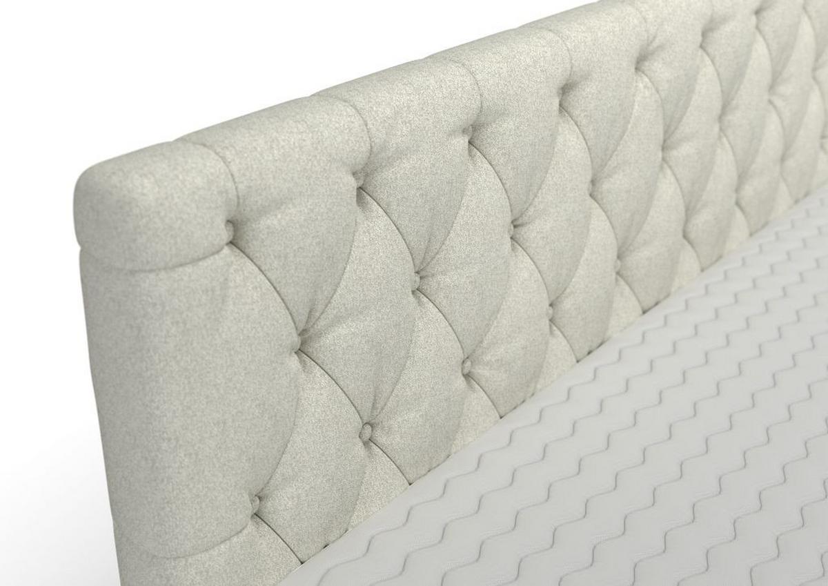 Box Krevet Mola - hrast Artisan/bež, Moderno, drvo/tekstil (160/200cm) - Premium Living