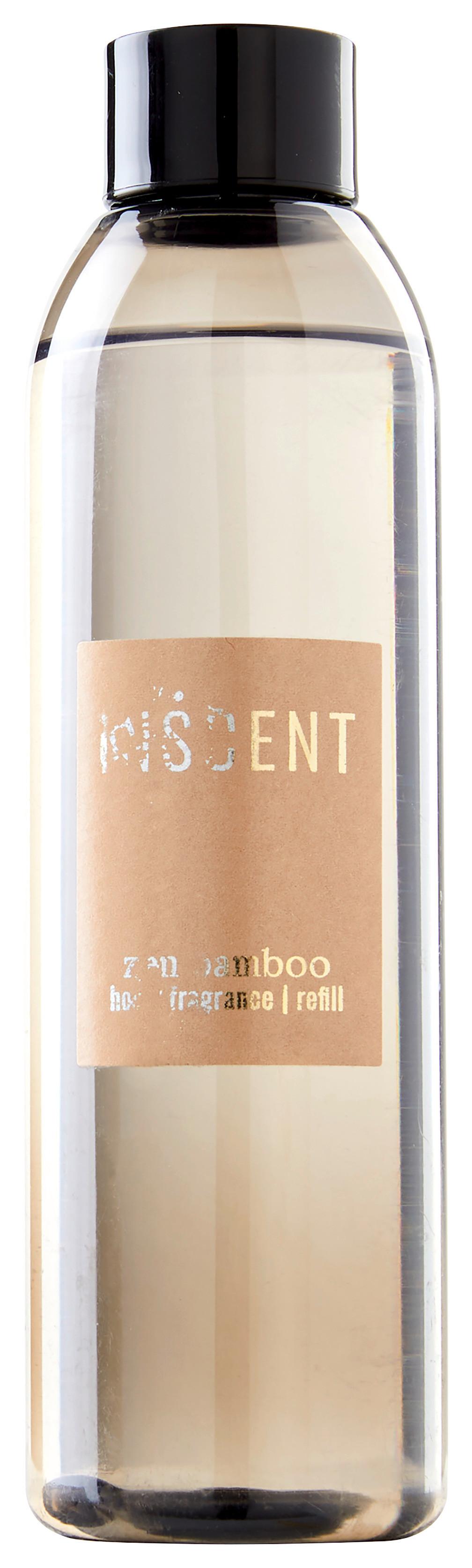 Raumduft-Nachfüllung Zen Bamboo ca. 200ml - Klar/Creme, Design, Kunststoff (200ml) - Inscent