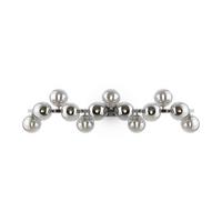 Wandleuchte Dallas - Chromfarben/Grau, Trend, Glas/Metall (24/95/23cm) - MAYTONI