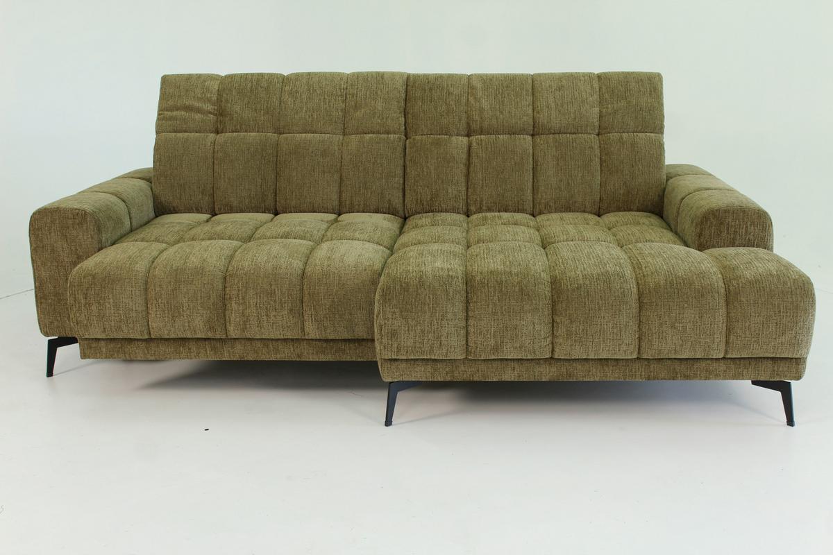 Kutna Garnitura Laya - zelena, Moderno, tekstil (155/250cm) - Premium Living