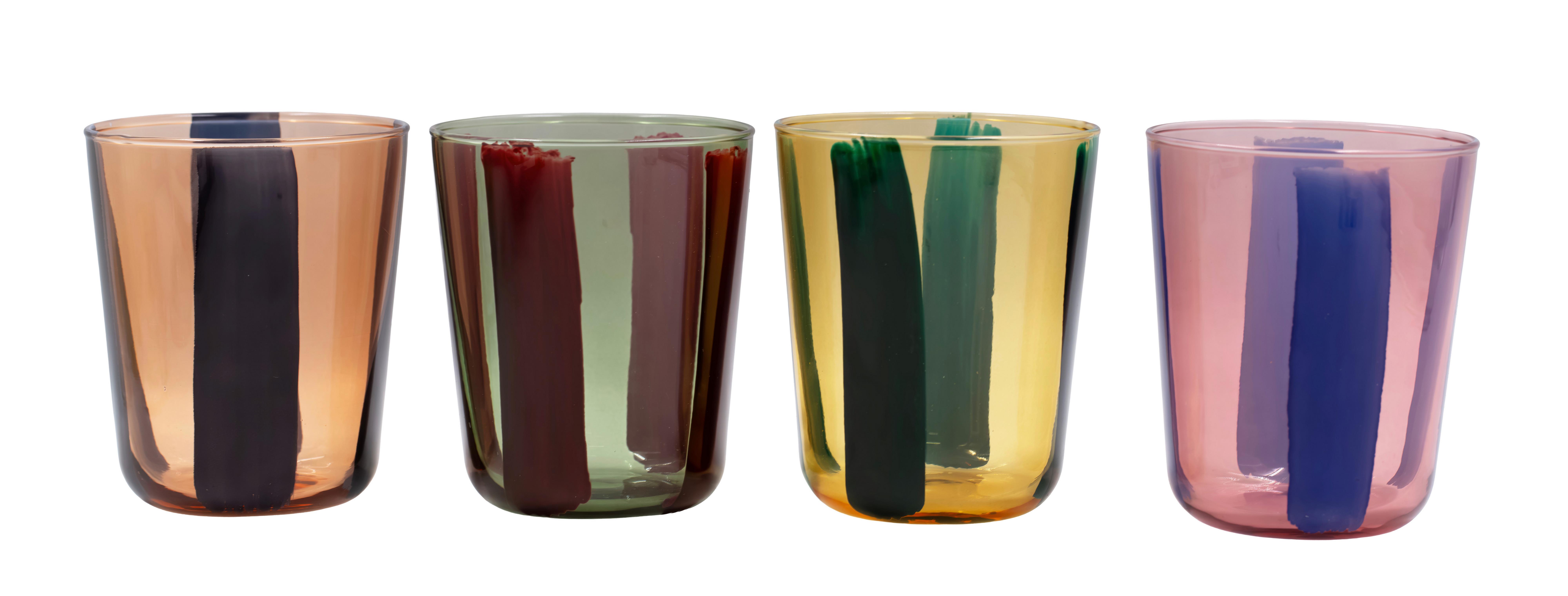 Čaša 315ml Painty - višebojna, Moderno, staklo (8/9,5cm) - Mömax