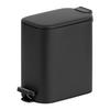 Treteimer Vario Schwarz ca. 6 l - Schwarz, MODERN, Kunststoff/Metall (15/28/26,9cm) - Mömax