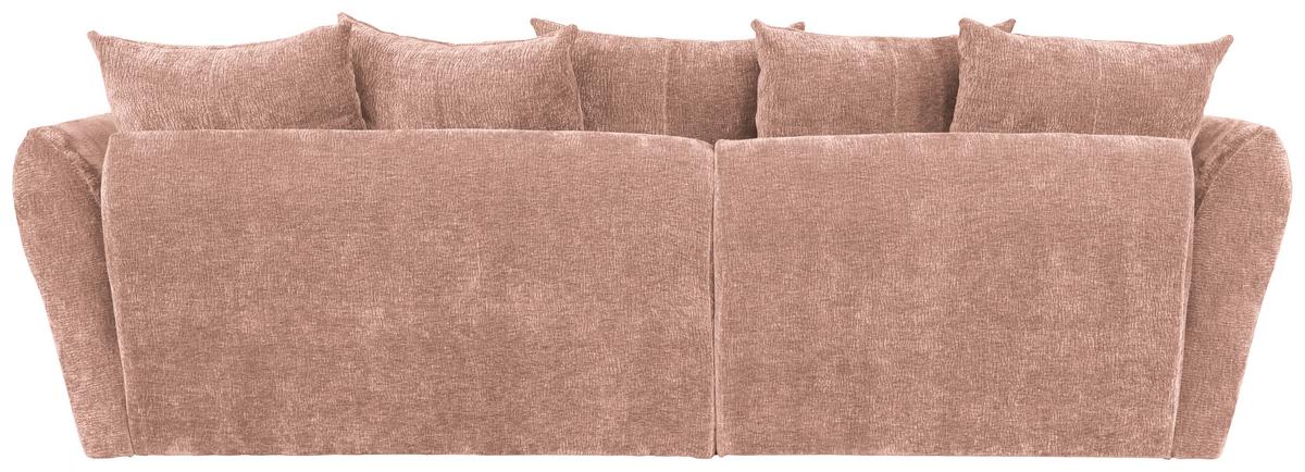 Kutna Garnitura Cammellio - ružičasta/crna, Moderno, tekstil (296/75-95/189cm) - Mömax