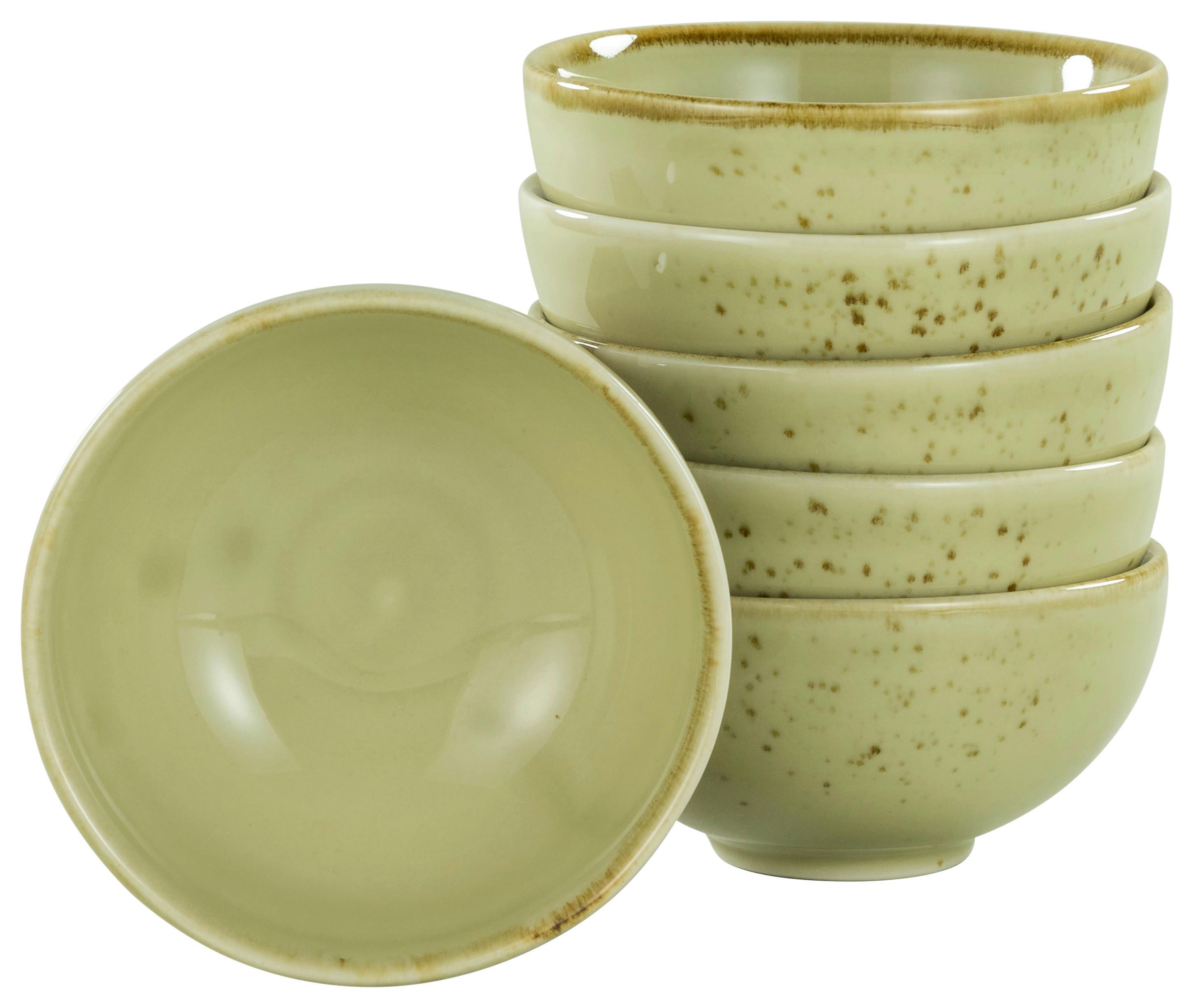 Set Skodelic Za Omake Earth, 6-Delni - žajbljevo zelena, Trend, keramika (11,5cm) - Creatable