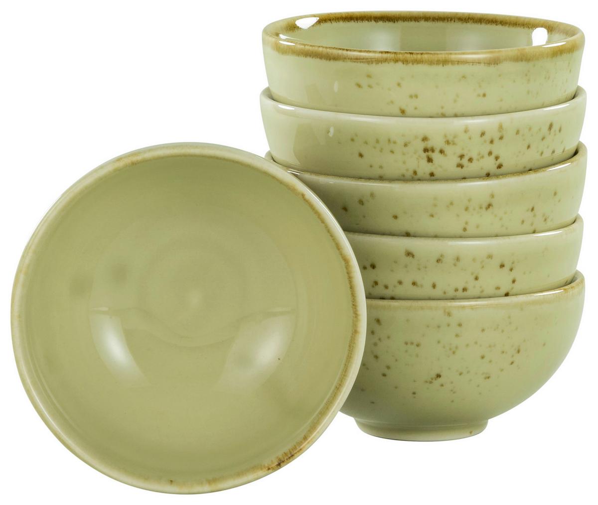 Set Skodelic Za Omake Earth, 6-Delni - žajbljevo zelena, Trend, keramika (11,5cm) - Creatable