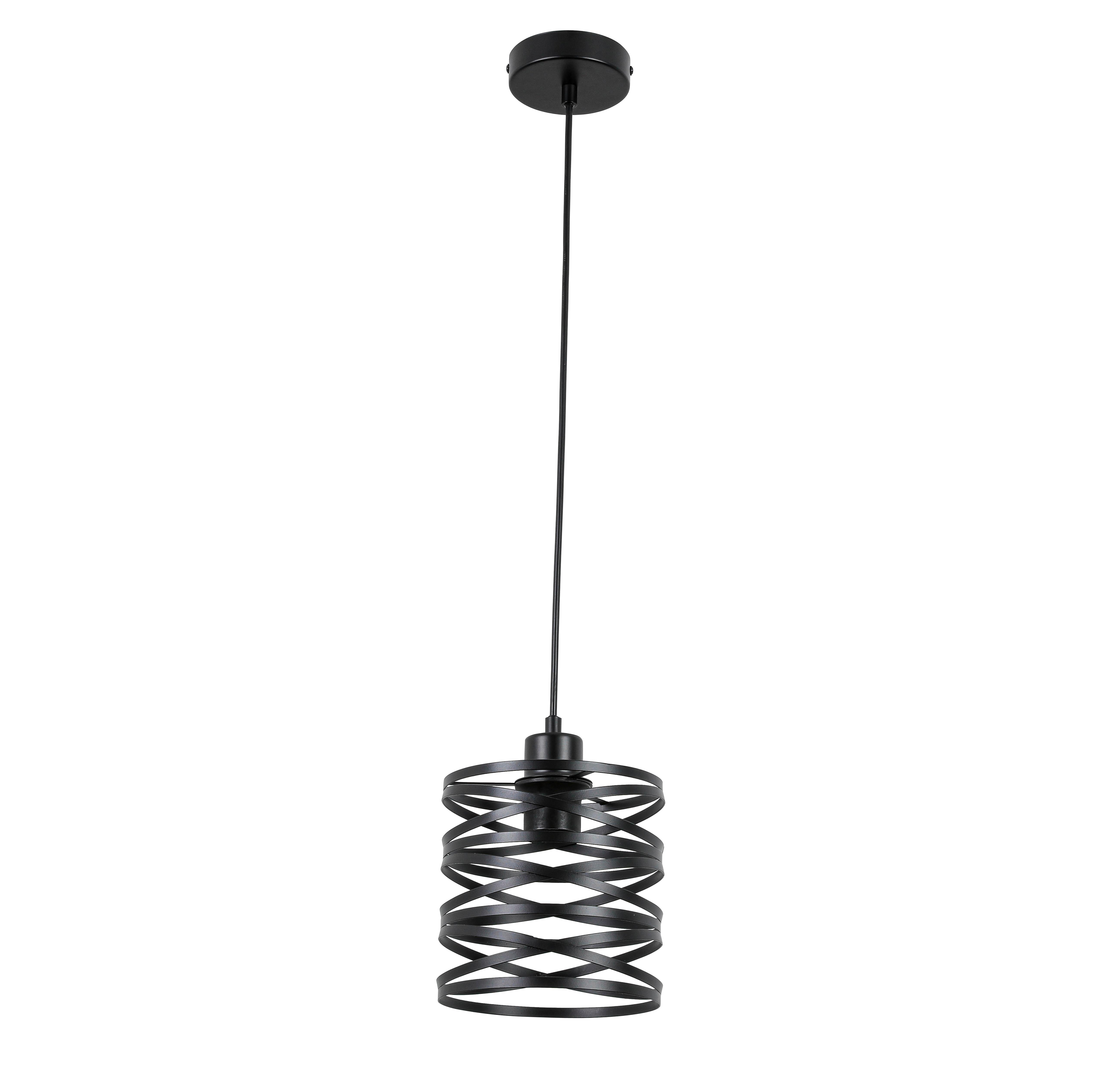 HÄNGLAMPA ESILA - svart, Modern, metall/plast (17/120cm) - Mömax