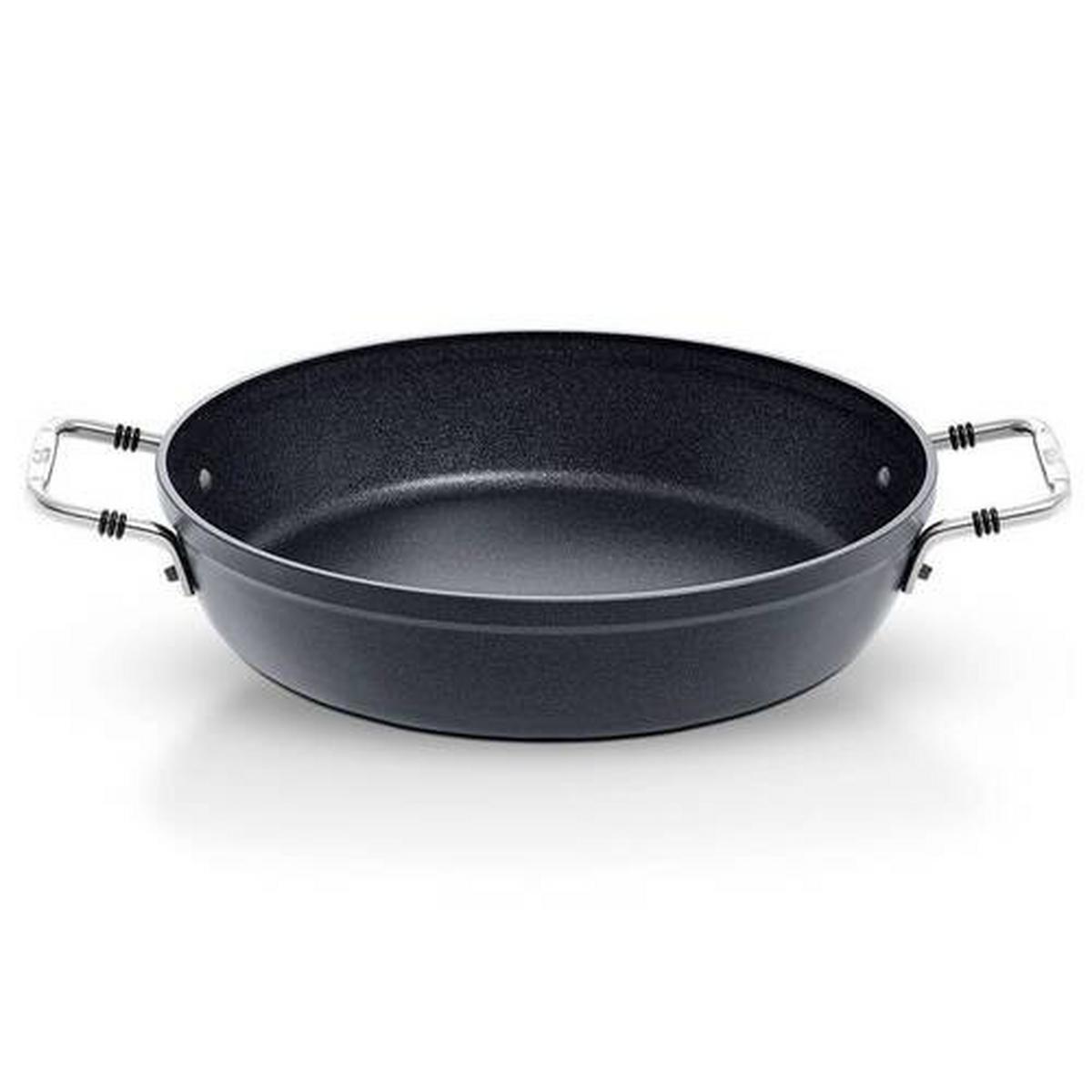 PATELNIA DO SERWOWANIA 156-305-32-100/0 FISSLER - czarny, Basics, metal (32cm) - Fissler