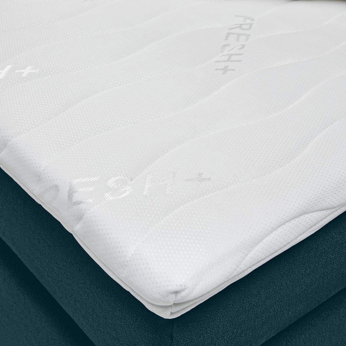 Boxspring Krevet Mira 2 - tamno plava, Moderno, metal/tekstil (120/200cm) - Based