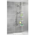 Duschregal in Weiß - MODERN, Metall (26/78-265/19,5cm) - MÖMAX modern living