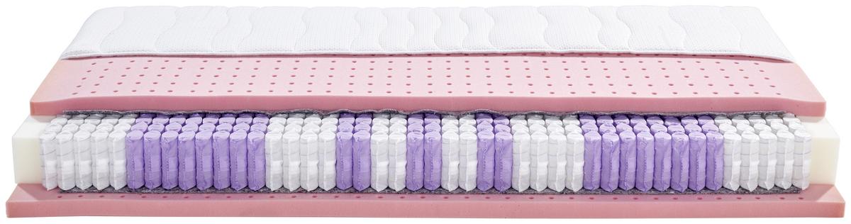 Ležišče Z Žepkastim Vzmetenjem Gelfeel Deluxe, 90x200 - bela, Konvencionalno, tekstil (90/200cm) - Primatex Deluxe