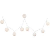 ŁAŃCUCH ŚWIETLNY SCHNURLI - biały, Romantik / Landhaus, tworzywo sztuczne (6/170cm) - Mömax